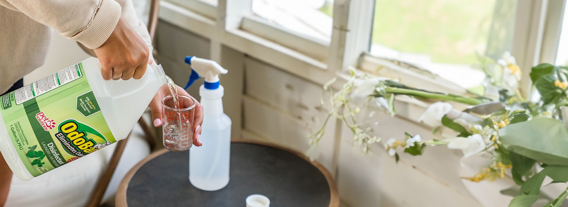 How to Mix OdoBan® to Make Disinfecting Spray Solution