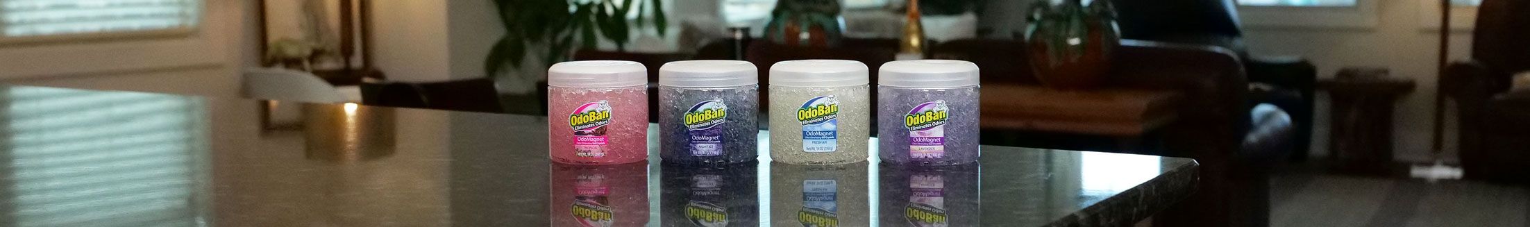 OdoBan® OdoMagnet Gel Crystals in Fresh Fragrances